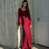 Long Sleeve Maxi Dress