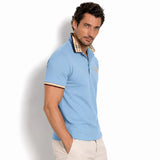 Polo Shirt Check Collar