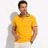 Polo Shirt Check Collar