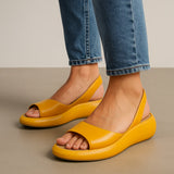 Minimalist Open-Toe Slingback Sandals