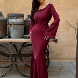 Long Sleeve Maxi Dress
