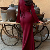 Long Sleeve Maxi Dress