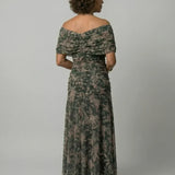 Off-Shoulder Midi Dress