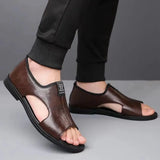 Open-Toe Slip-On Sandals