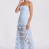 Women's A-Line Wedding Guest Maxi Dress