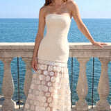 Women's A-Line Wedding Guest Maxi Dress