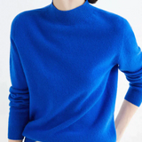 Mock Neck Knit Pullover