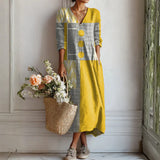 Easygoing Color Block Dress