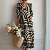 Vintage Abstract Dress