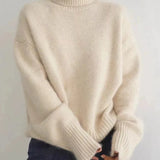 High Collar Knit Turtleneck
