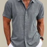 Short Sleeve Button-Up Shirt