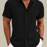 Short Sleeve Button-Up Shirt