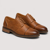 Men's Cap Toe Derby Shoes