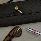 Compact Woven Handbag