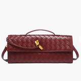 Compact Woven Handbag