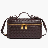 Structured Woven Box Bag