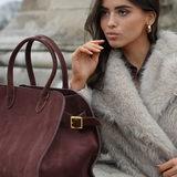 Large Textured Shopper Tote
