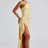 One-Shoulder Maxi Dress