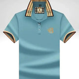 Polo Shirt Check Collar