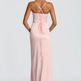 Twist Cowl Maxi Dress