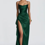 Twist Cowl Maxi Dress