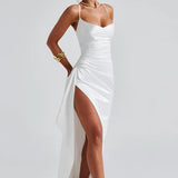 Twist Cowl Maxi Dress