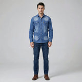 Denim Button-Up