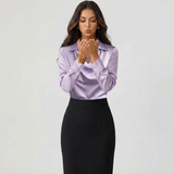 Cowl Collar Blouse