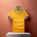 Polo Shirt Check Collar