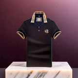 Polo Shirt Check Collar