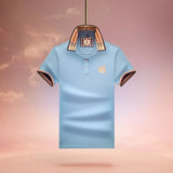 Polo Shirt Check Collar