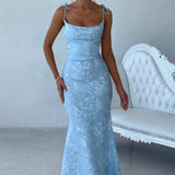 Cowl Neck Maxi Dress